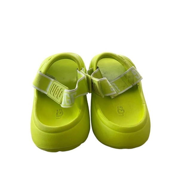 UGG Sport Yeah Sandals Lime Women Size 8.5 - Picture 4 of 7